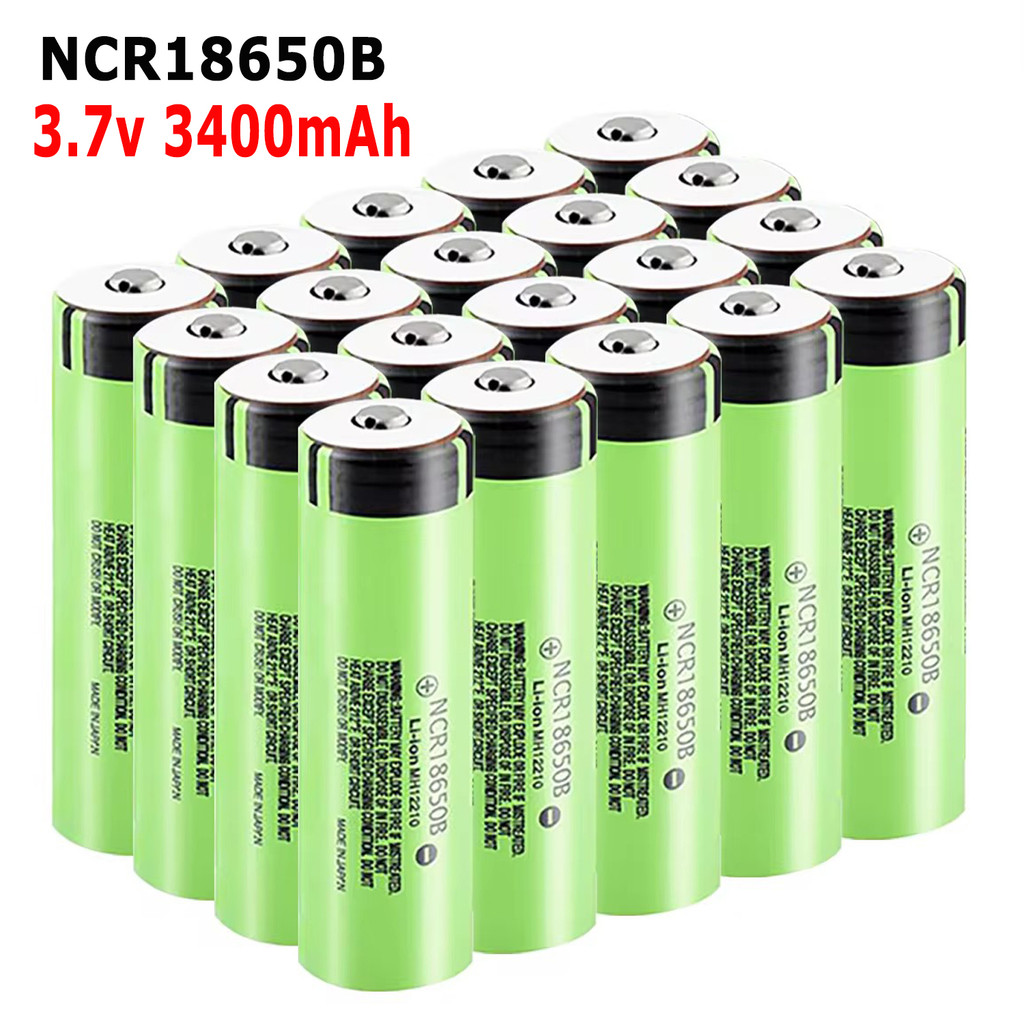 3.7V 3400mAh 18650 Battery Lithium-ion NCR18650B Rechargeable Battery Ncr18650b Battery Ncr18650b fo