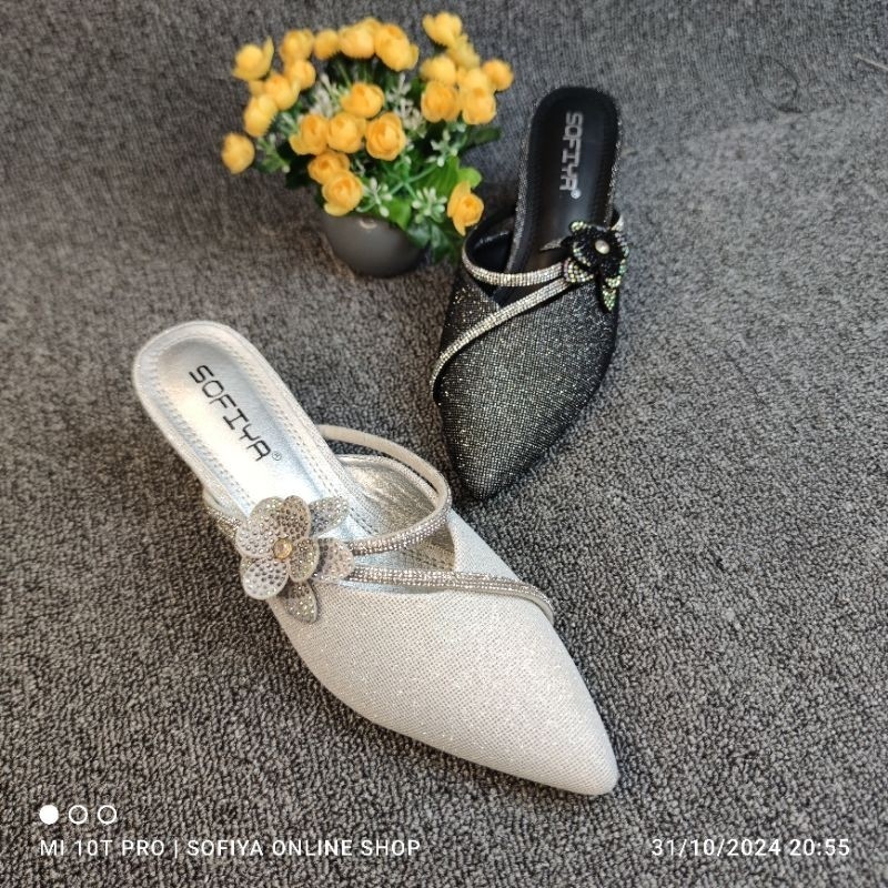 SOFIYA ORI 8036 1 SANDAL PESTA WANITA IMPORT / SENDAL PERNIKAHAN / PARTY SHOES TINGGI 7CM / HEELS 7C