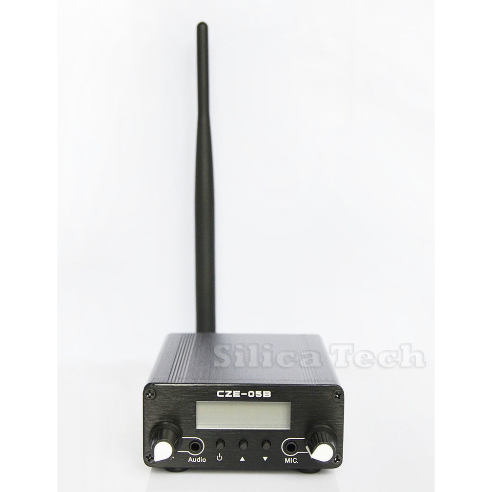 CZE05B 01W 05W FM transmitter stereo pll rao broadcast Rubber Ant PS Kit