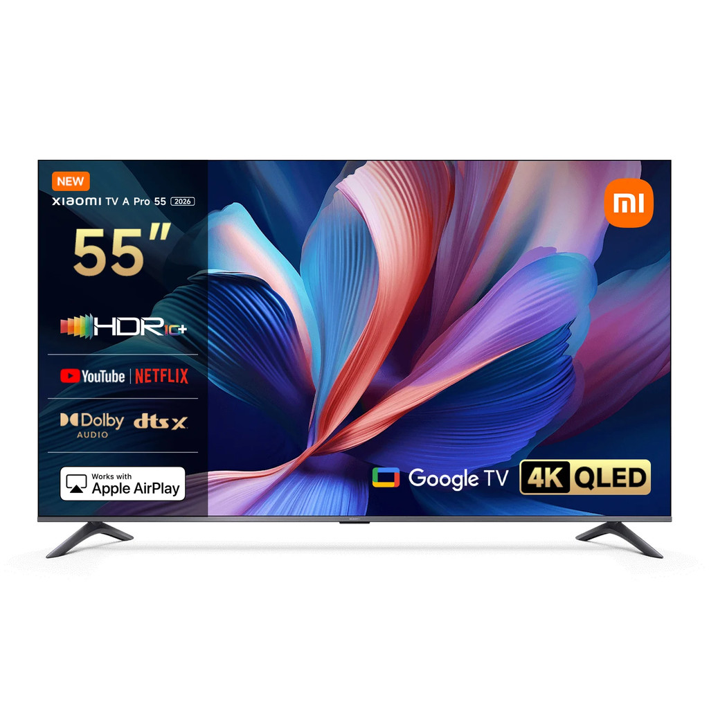 Tv XIAOMI A PRO 55"  2026 QLED 4K GOOGLE TV / TV XIAOMI 55inch QLED 4K A PRO 2026