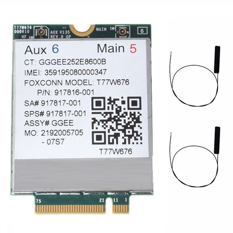 LT4220 4G Module T77W676 917817001 4G WWAN Card For HP Elite X21013 G3 Elitebook X360 1030 G3 Module