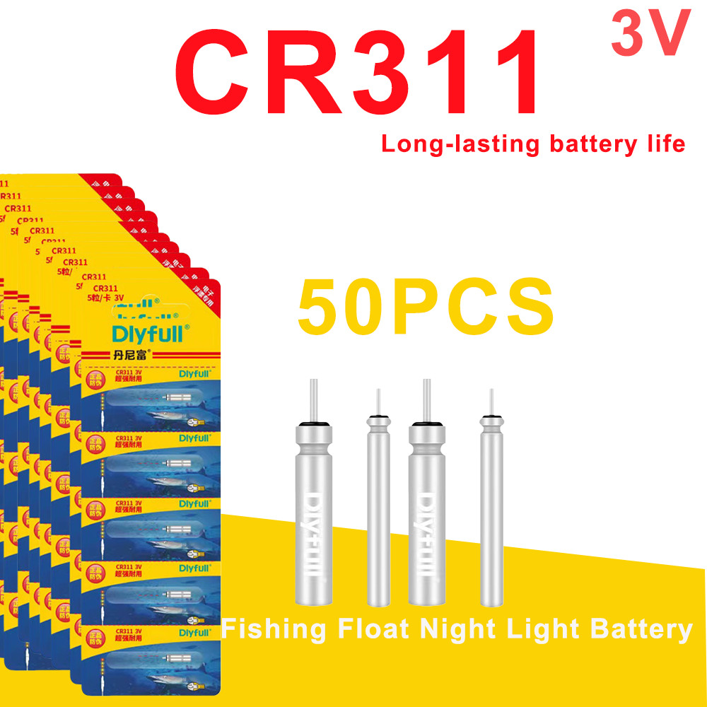 Hot 550PCS CR311 Luminous Battery Fishing Float Night Fishing Accessories Tackles Electronic Floats 
