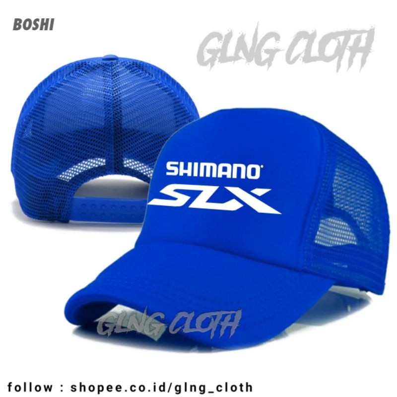 Topi Shimano SLX Trucker Jaring - Topi Shimano SLX Bike - Topi Bike