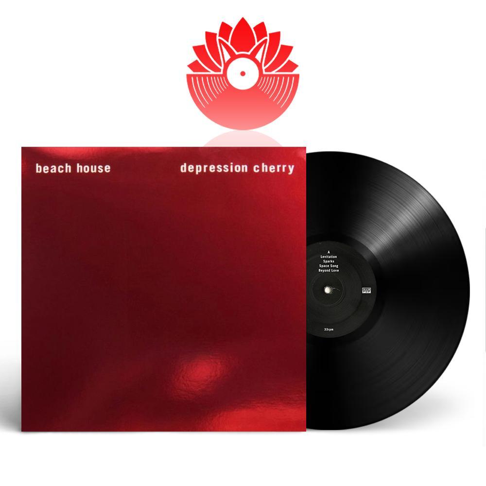 Beach House - Depression Cherry (Metallic Foil Jacket, Black LP) Piringan Hitam PH Vinyl Record