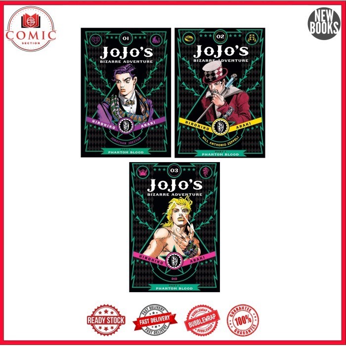 JoJo's Bizarre Adventure (3 book series)