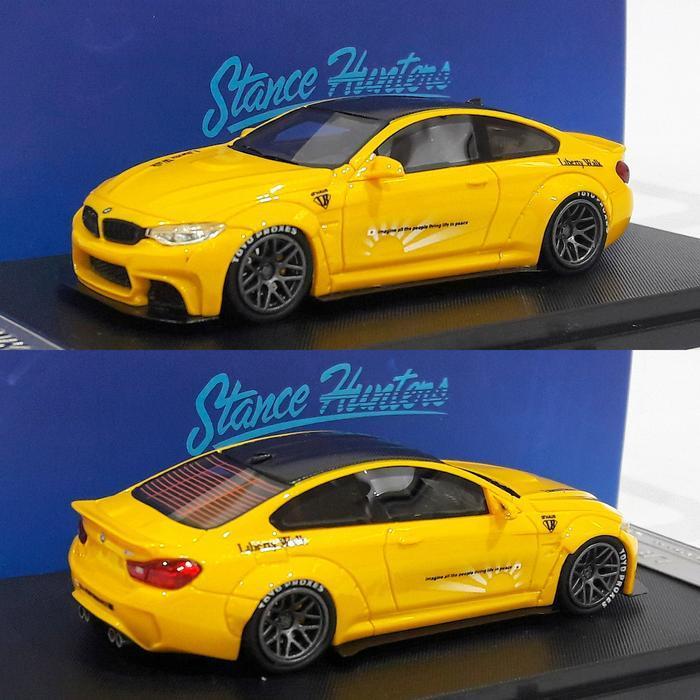 STANCE HUNTERS BMW M4 LB-WORKS DIECAST SKALA 64