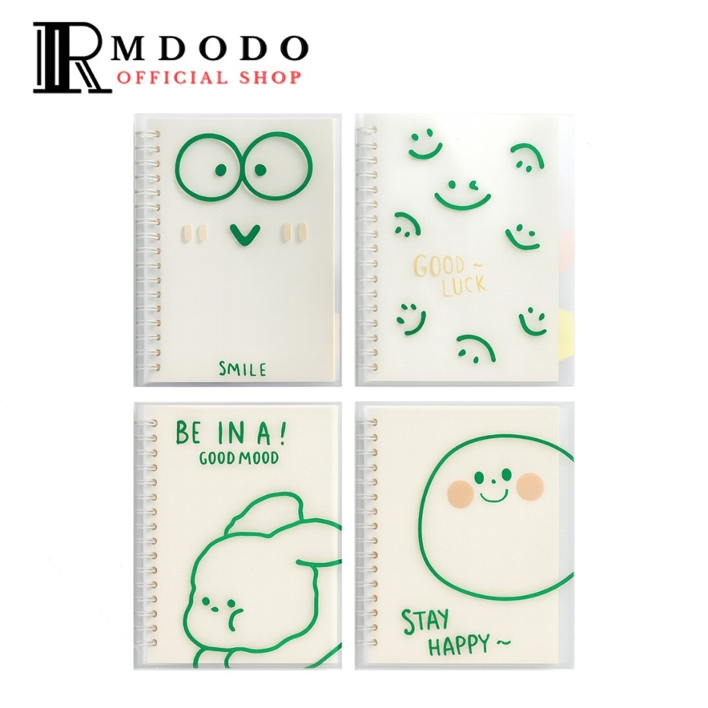 Apazada - Buku Tulis Binder Ring A5 Isi 60 Lembar / Notebook Diary Journal Cover Mika B0250