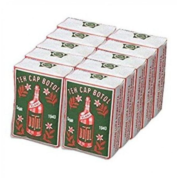 TEH CAP BOTOL HIJAU / TEH BUBUK / TEH TUBRUK KECIL 8 GRAM X 10'S