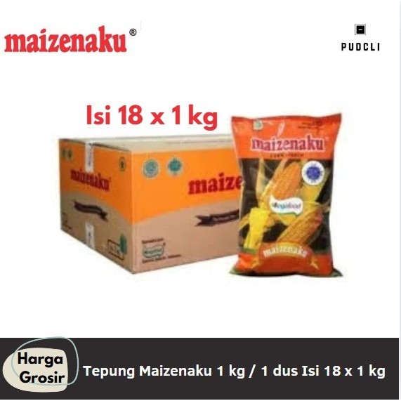 Tepung Maizena Maizenaku / 1 Dus 18 X 1Kg