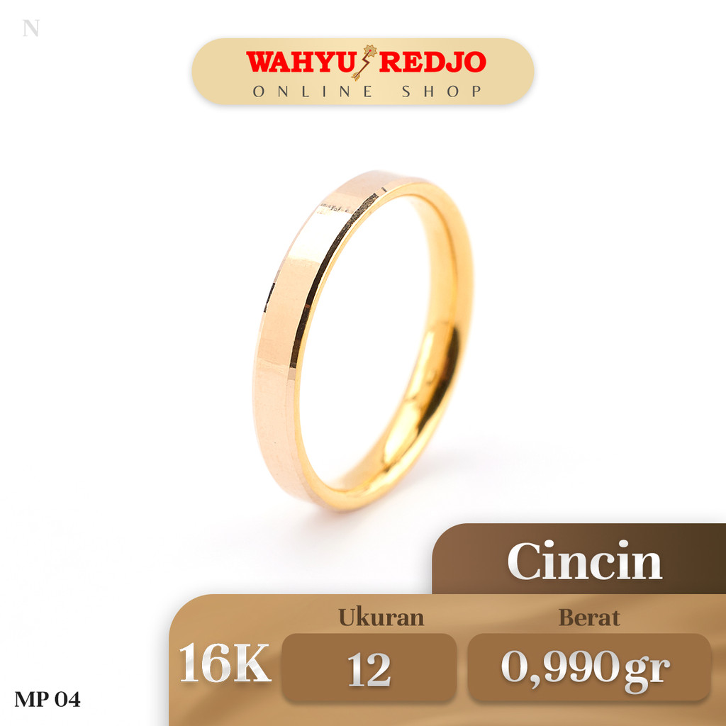 Cincin Emas Kadar 16K Wahyu Redjo CC-16K-29882634