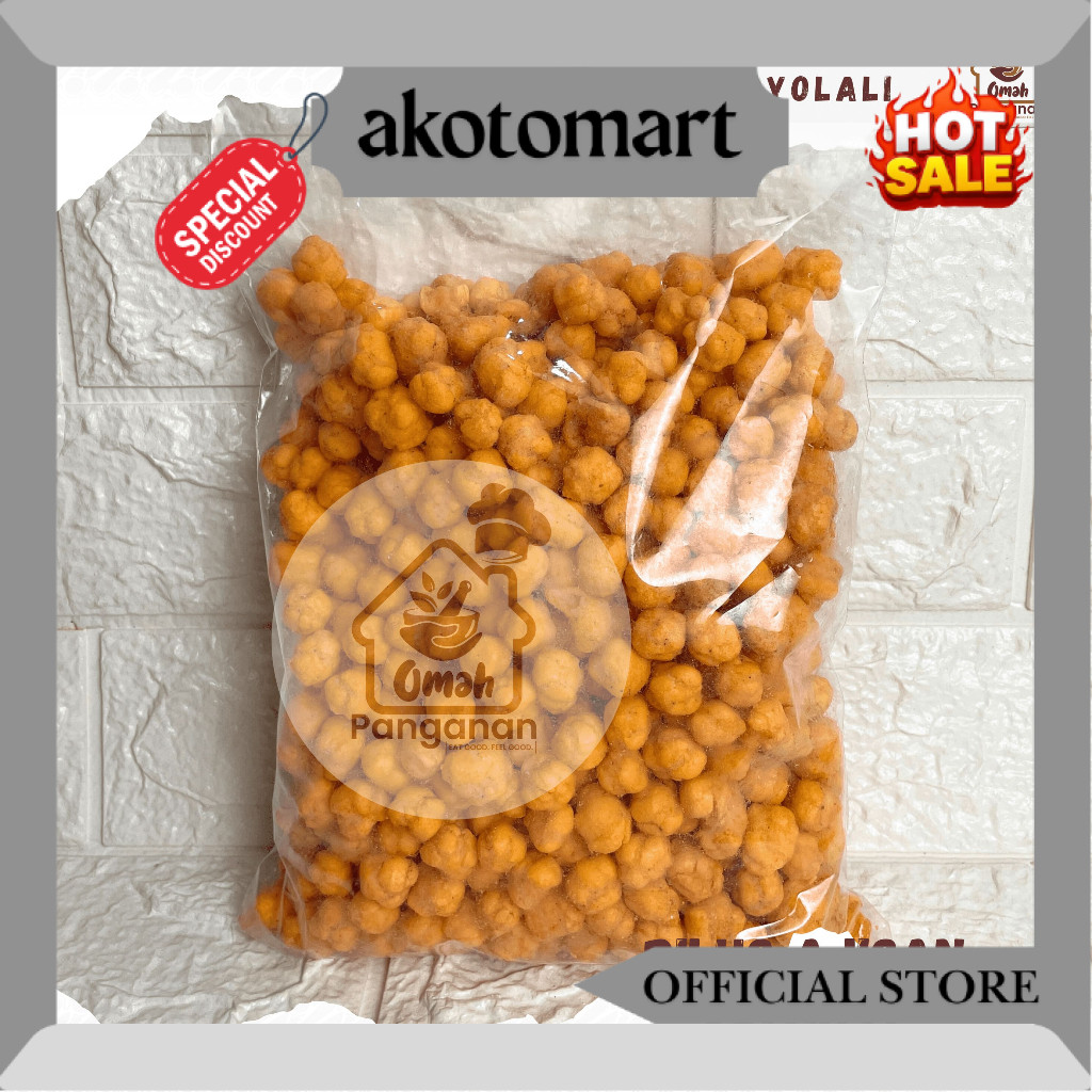 Pilus Ajisan Original Pedas Manis 500 Gram RV