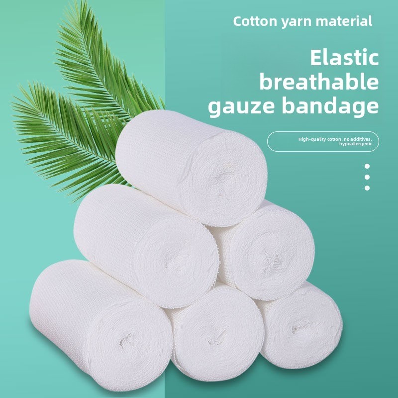 Mecal Gauze Rolls - 100% Cotton, Sterile, for Wound Dressing, Bandaging, and Hemostasis, First Aid, 