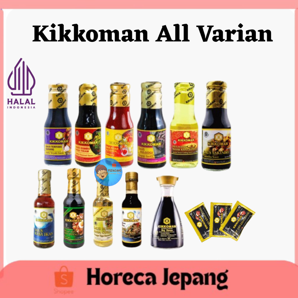 Kikkoman All Varian/ Kikkoman Bumbu Masak/Kikkoman Sauce/ Kikkoman