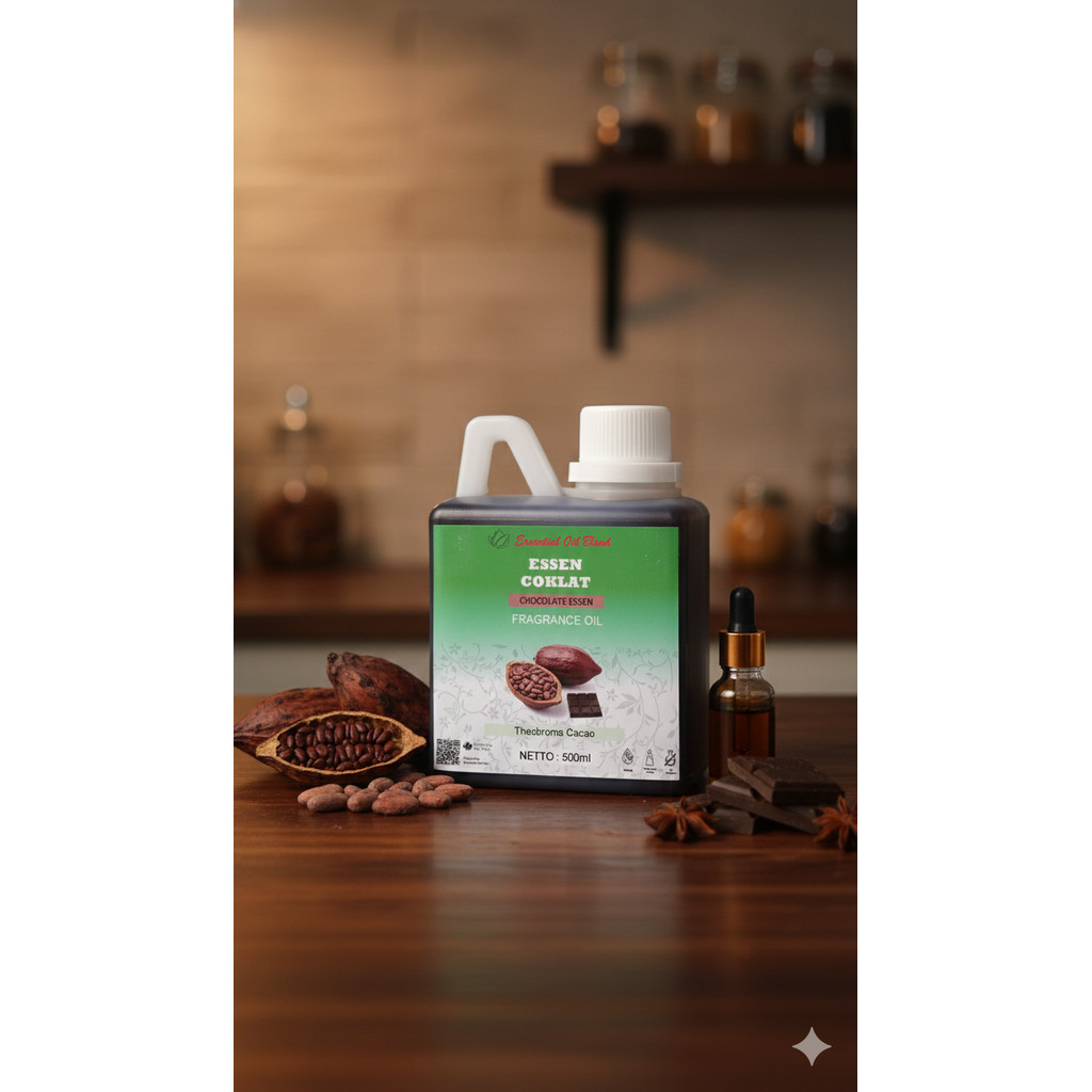 500ml Minyak Coklat Essential Oil - Minyak Chocolate Aromaterapi
