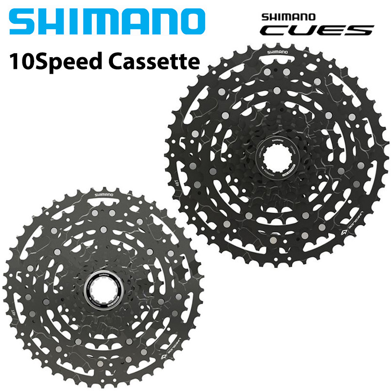 SHIMANO Cues 10 Speed CS-LG400-10 CS-LG300-10 LINKGLIDE Cassette 11-39T 43T 48T CUES U6000 Series Sp
