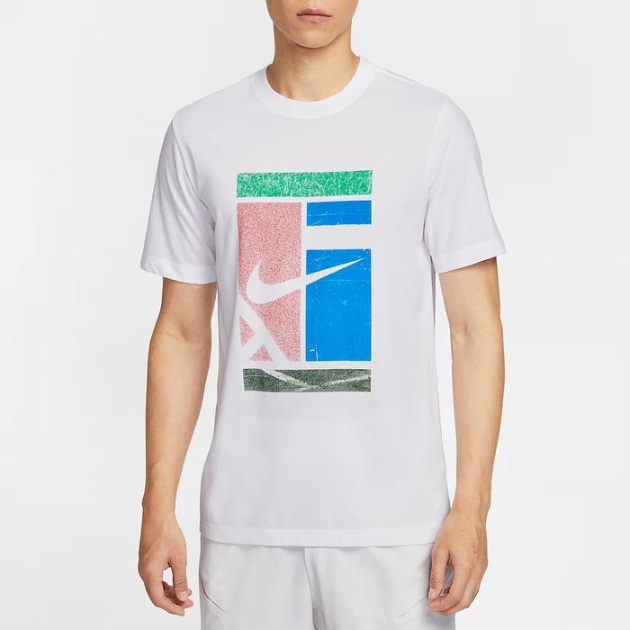 Baju Nike Tenis Nike Court Tennis T-Shirt BNWT ORIGINAL - Putih, M