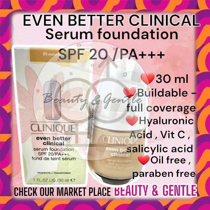 PROMO CLINIQUE Even Better Clinical Serum Foundation Broad Spectrum - 63 FRESH BEIGE