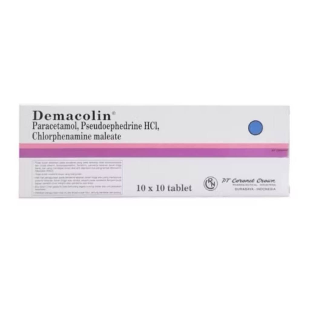 Demacolin Box 100 Tablet