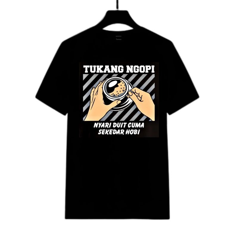 KAOS TUKANG NGOPI CANGKIR/KAOS TUKANG NGOPI