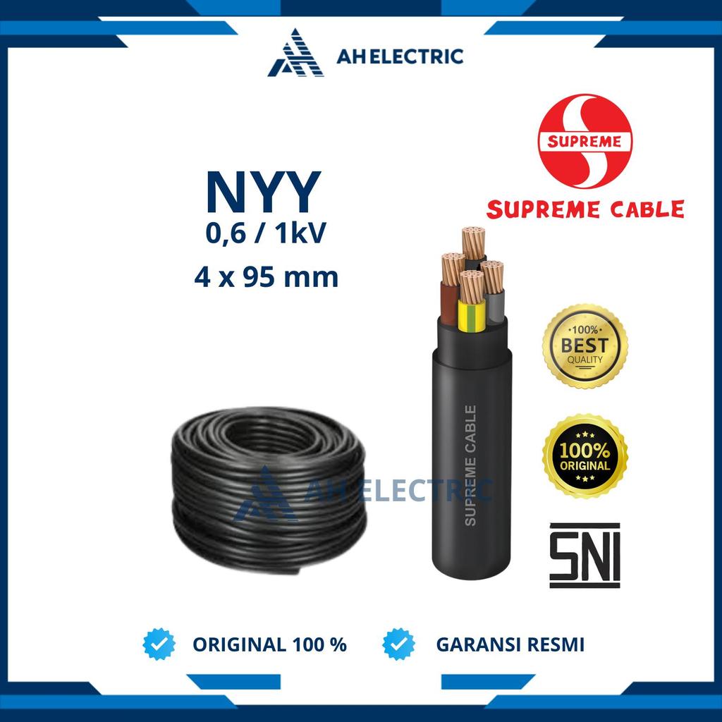 Supreme Kabel NYY 4x95 mm / 4 x 95 mm | Eceran | Meteran | Original