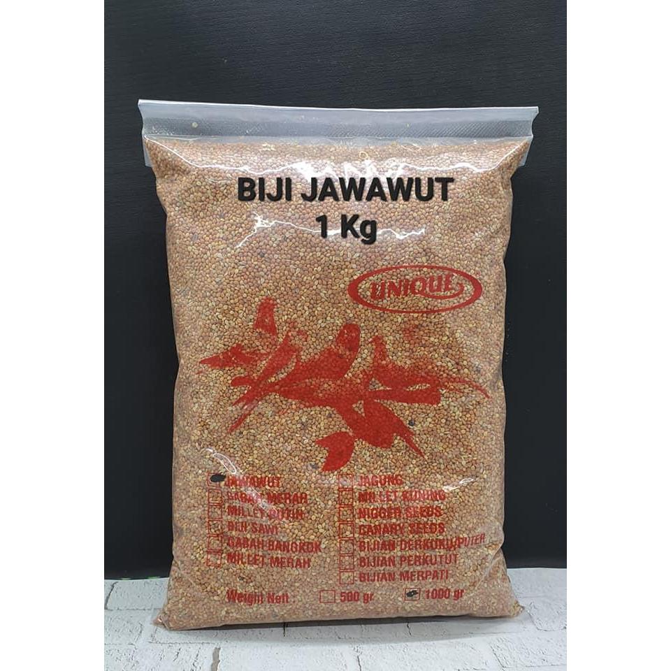 UNIQUE UNIK JAWAWUT JEWAWUT 1KG PAKAN PERKUTUT KENARI FINCH PARKIT