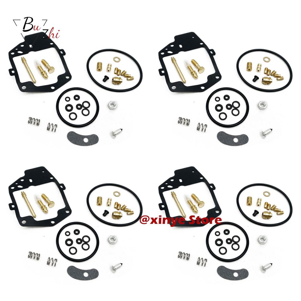 4x Carburetor Repair Kits for Honda GL1000 LTD Goldwing 1978-1979 GL1000K GL 1000 1000 K 1000K