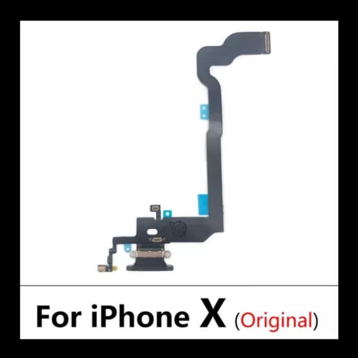 FLEXIBEL CHARGING IPHONE X XR XS XSMAX ORIGINAL |PORT DOCK USB CHARGER - IPHONE X