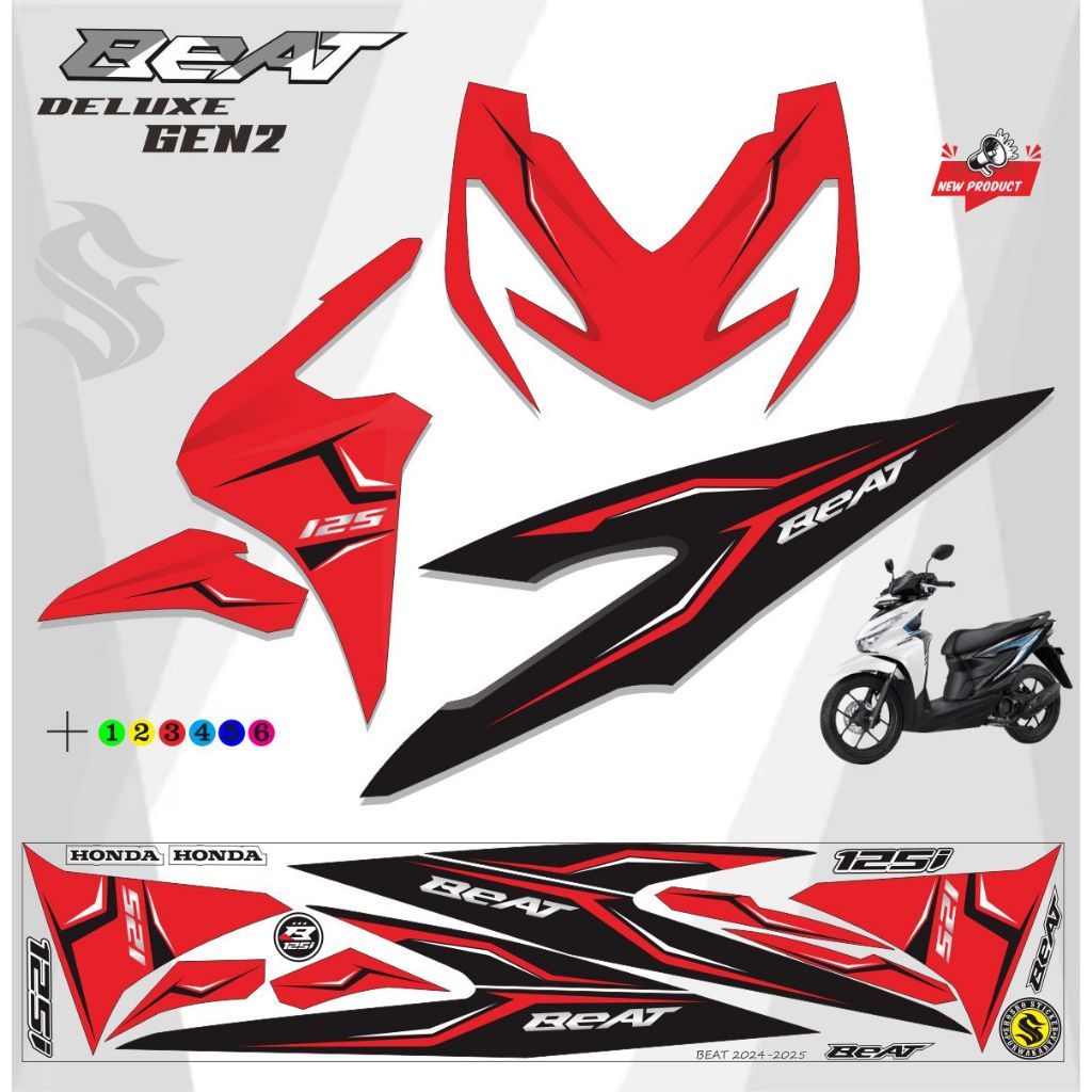 VARIASI BEAT 2024 / STRIPING BEAT NEW 2026 VARIASI STRIPING VINYL