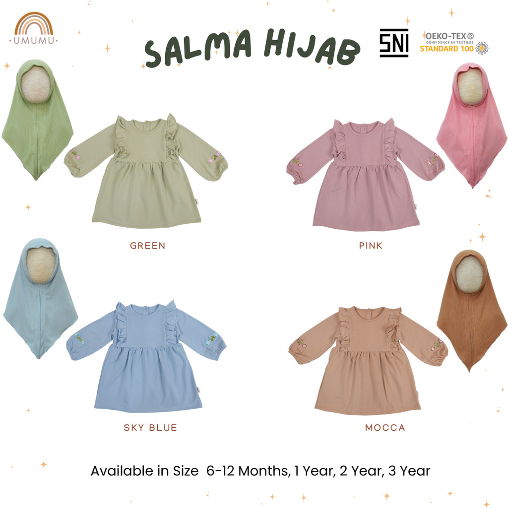 UMUMU Salma Hijab - Setelan Anak