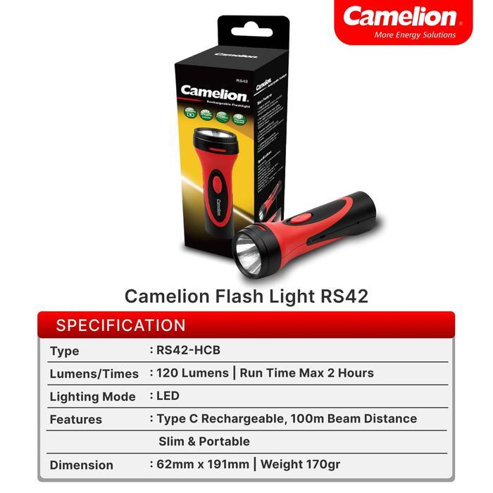 Camelion RS42 - Camelion Senter Rechargeable