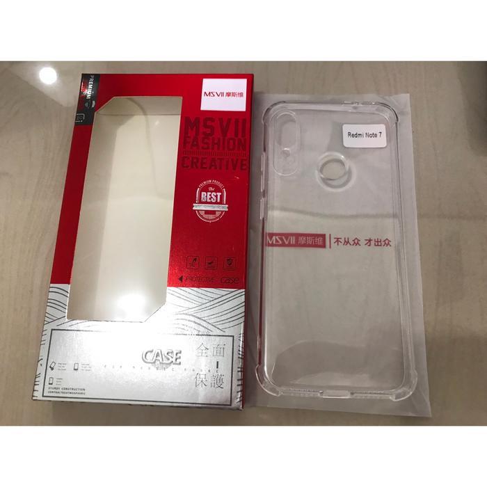 EstetikaSpace MSVII Xiaomi Redmi 7 / Redmi Note 7 - Luxury Transparent Airbag Case - Redmi 7