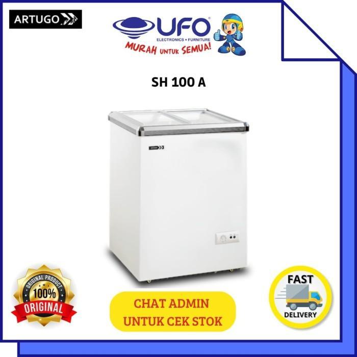 ARTUGO SH100A SLIDING GLASS FREEZER