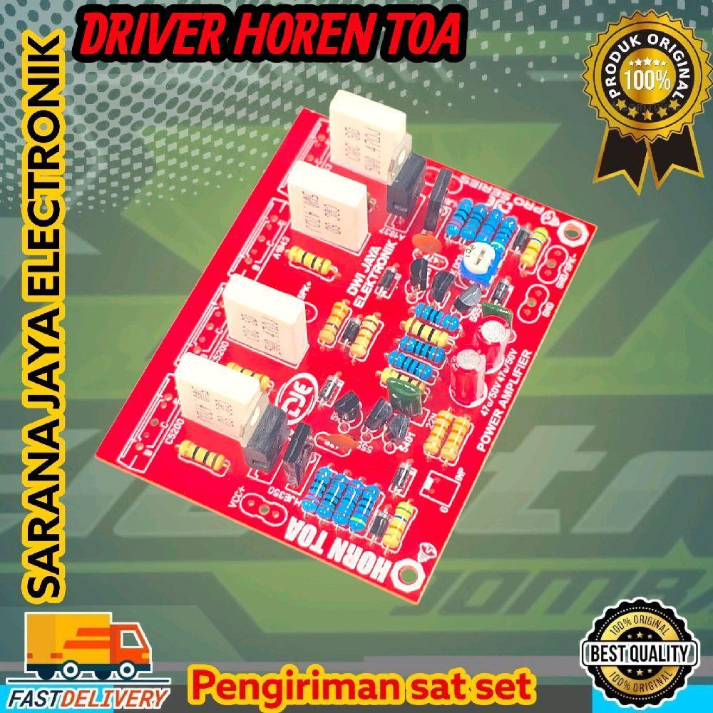 DRIVER POWER AMPLIFIER TOA  HORN TOA