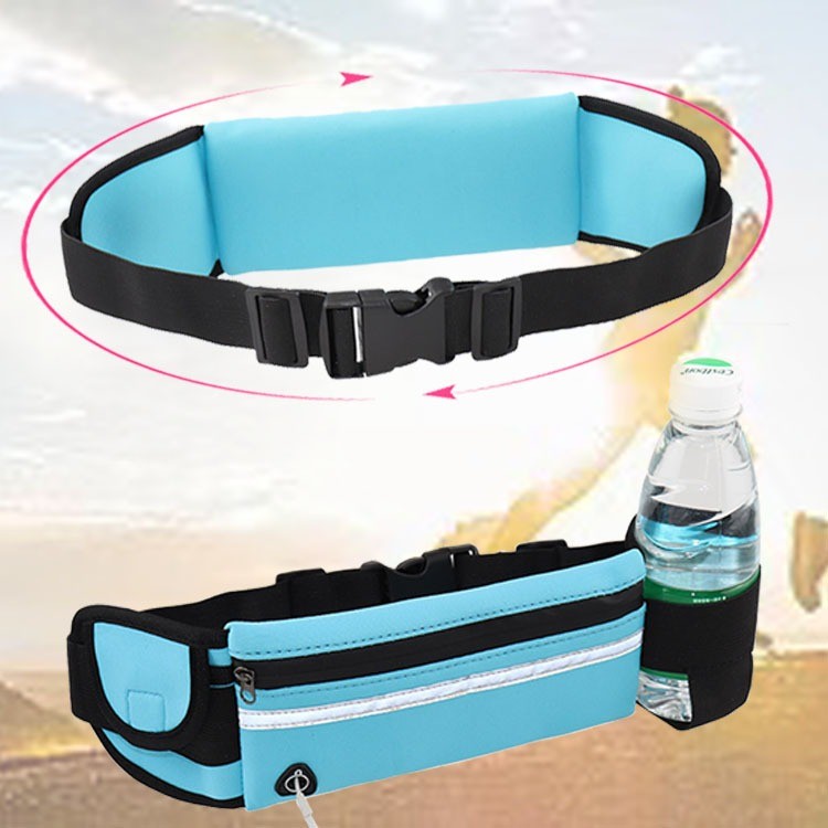 Terbaru Tas Pinggang Lari Running Belt Olahraga Pria Wanita Anti Air Holder Botol Minum