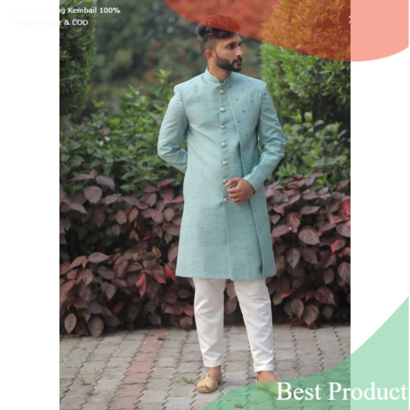 kurta india/ baju india laki-laki/baju india pria/set kurta- pakaian pria lainnya