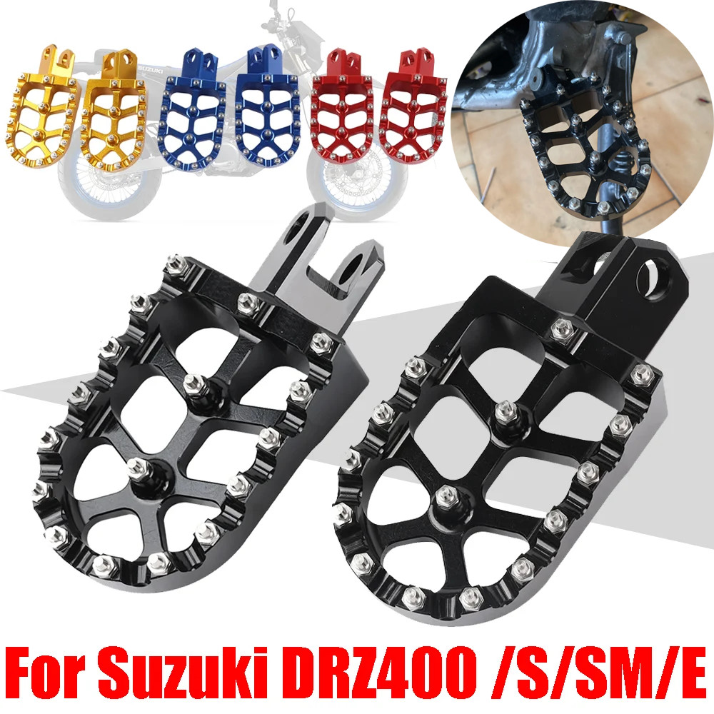 For Suzuki DRZ400S DRZ400SM DRZ400 DR-Z DRZ 400S 400SM 400E DRZ 400 S SM E Accessories Footrest Foot
