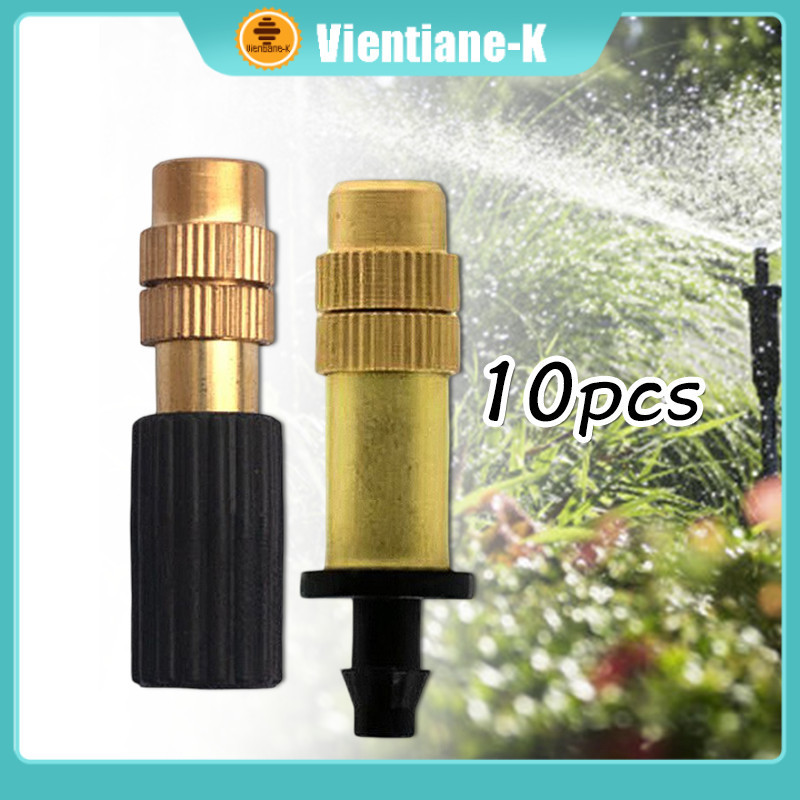 10Pcs Mist Sprayer / Nozzle Kabut / Sprayer Kabut Embun / Mist Sprinkler Irigasi Air Nozzle