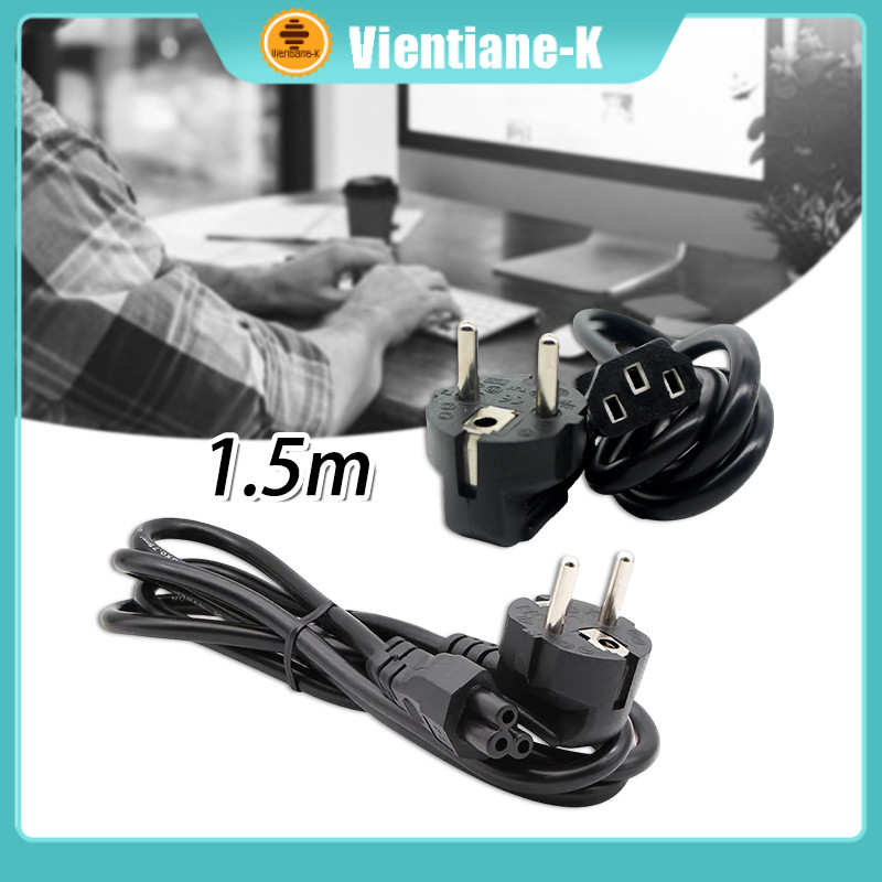 Kabel Power Laptop / Kabel Power Adaptor Laptop 3 Lubang Hp