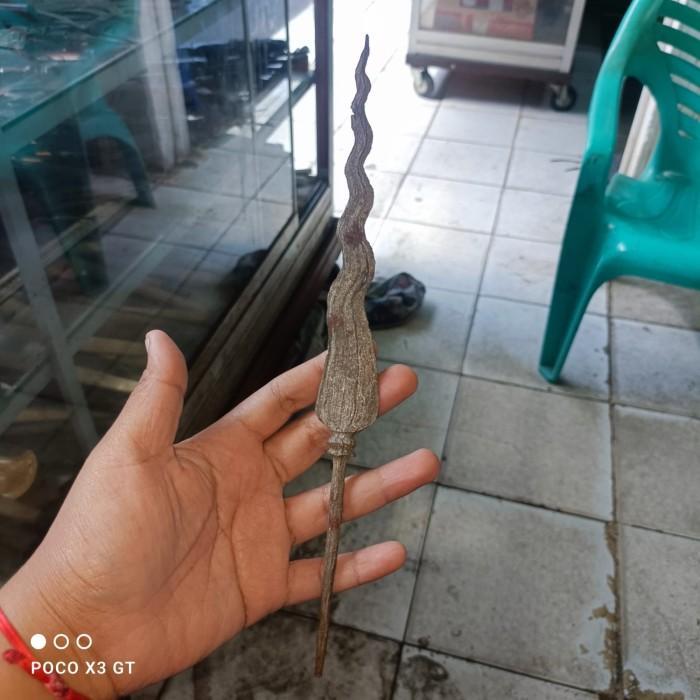 tombuk pleret pamor miring sabuk inten sepuh kediri KJM1122