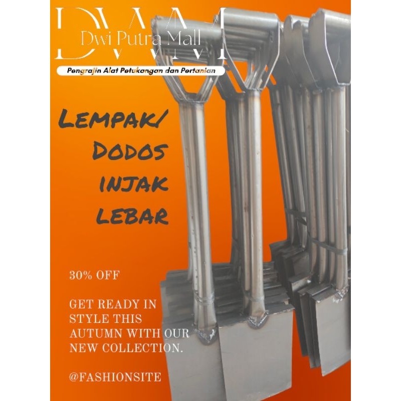 Lempak Dodos Tanah Premium Baja Lepak Tebal Kuat Awet Muria Tani