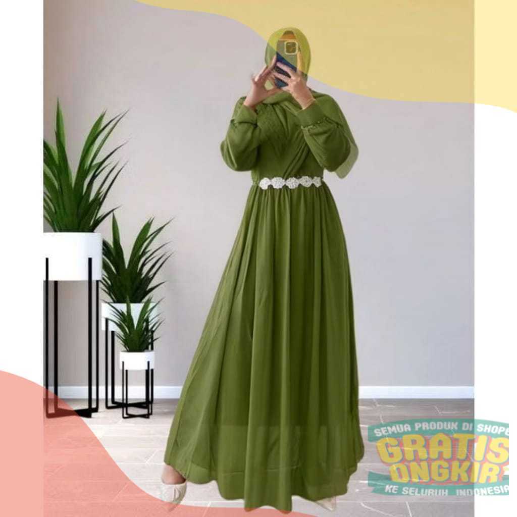 LANGSUNG KIRIM CERUTY READY SUPER JUMBO XXXL [ LD 130 BB 95- 120 KG]GAMIS CERUTY BEBYDOL RENDA /GAMI