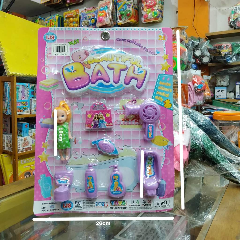 MAINAN ANAK MAINAN BEAUTIFUL BATH / MAINAN MANDI SET /BEAUTIFUL BATH MURAH