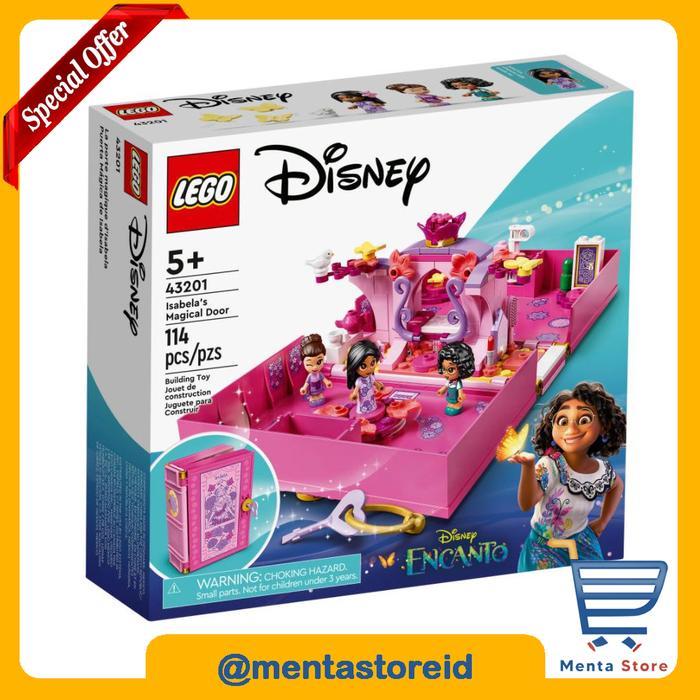 LEGO Disney Encanto 43201 Isabela's Magical Door Micro Dolls Portable