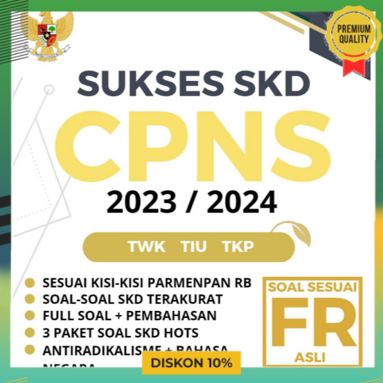 SUKSES SKD CPNS 2023/2024 TWK TIU TKP IDO82 AKADEMI CPNS