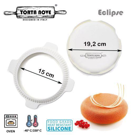 [COD] Loyang kue / Cetakan silikon / ECLIPSE / Cetakan mirror cake / Cetakan glaze cake/ TORTA NOVE 