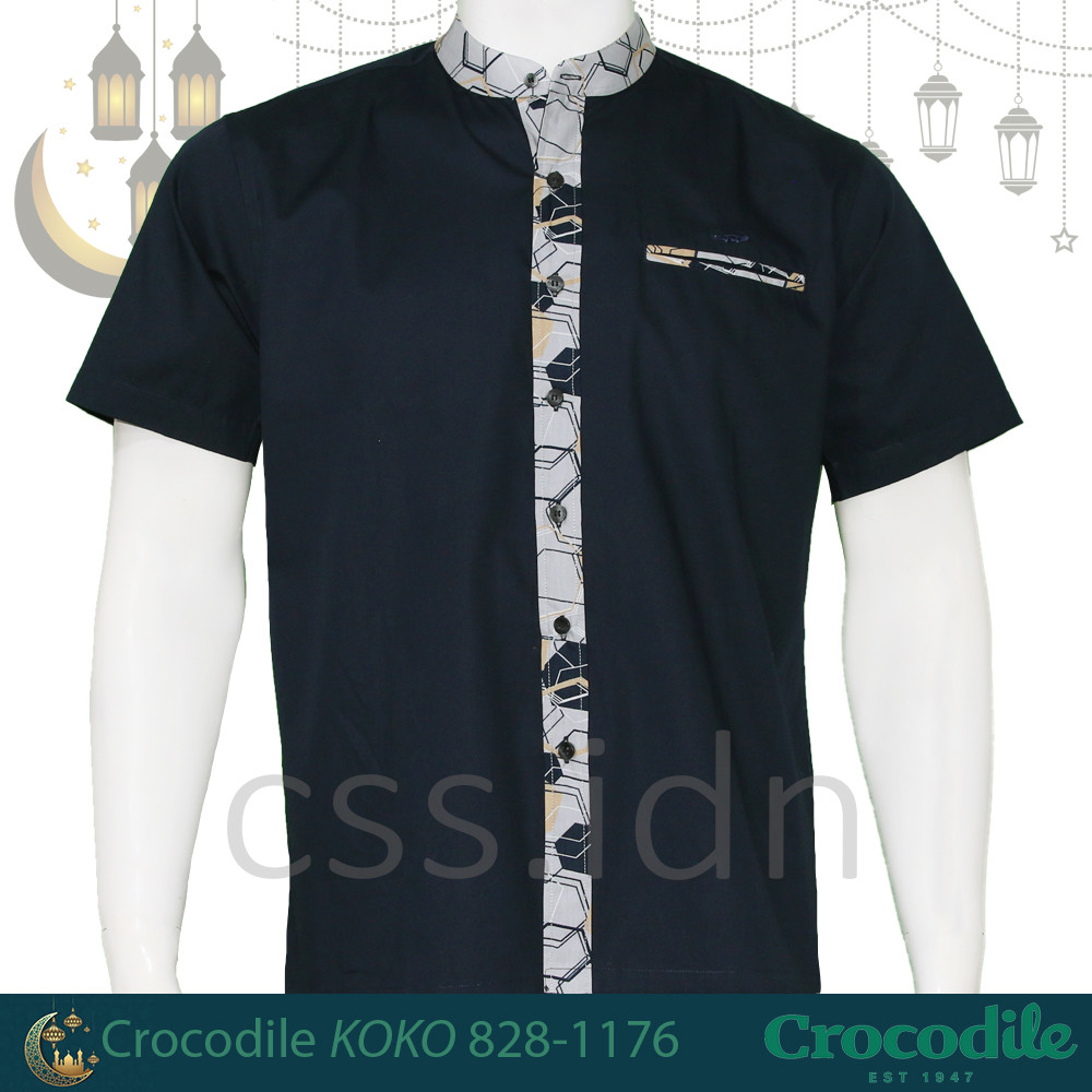 Kemeja KOKO Pria Lengan Pendek Crocodile 828-1176