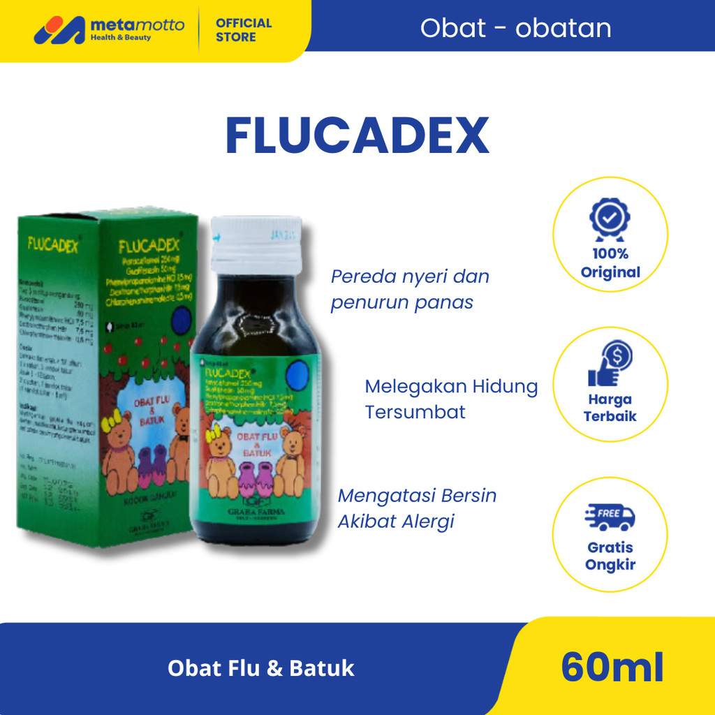 Flucadex syrup 60ml - Metamotto Marelan
