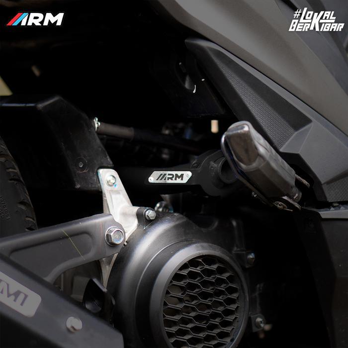 ARM ENGINE MOUNTING BEAT DELUXE - HITAM, 5 CM