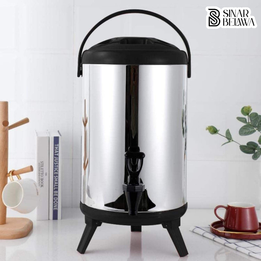 Dispenser Air Panas Dingin Stainless Steel Insulated Beverage