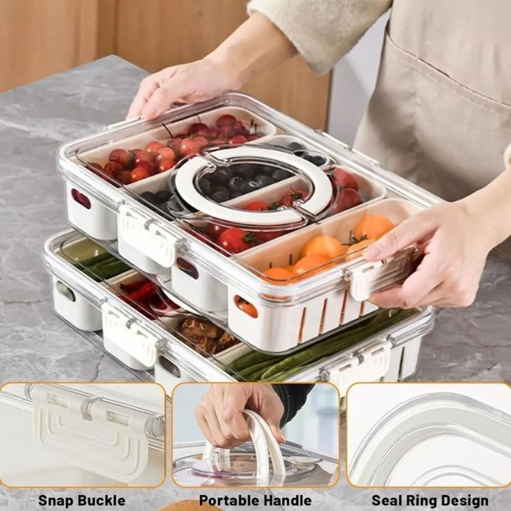 Food container / food container kulkas / Rak kulkas / tempat bumbu